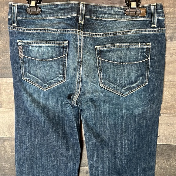 Very Nice Lightly Distressed Paige Jimmy Jimmy Blue Jeans - Picture 5 of 9